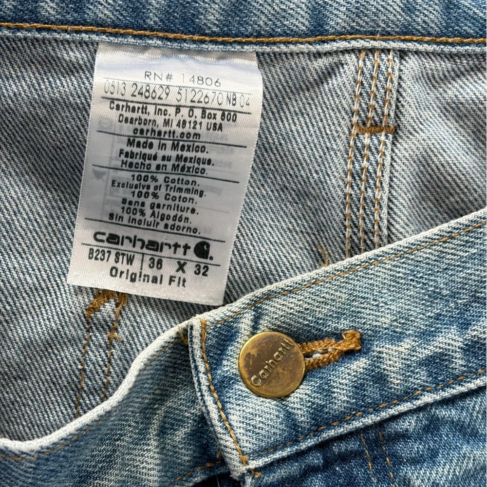Carhartt Men's Relaxed Blue Jeans